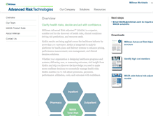 Tablet Screenshot of millimanriskadjustment.com